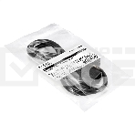 Кабель питания ExeGate Special EC-1S (C13->C14, 3*1.0mm2, CCA, черный, 1м), фото 1