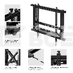 Настенное крепление ONKRON PRO7 Mдля видеостен 40”-70