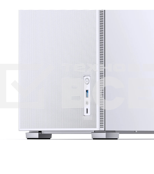 Корпус без блока питания Case JONSBO D41 MESH, Midi-Tower, TG, no fan, 1xUSB-A 3.2 + 1xUSB-C 3.2, ATX, mATX White