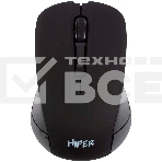 Мышь беспроводная HIPER HOMW-101, 1000-1600 dpi, оптический, 4 кнопки, Soft-touch покрытие, USB-приемник, 2,4 ГГц, батарея 1хАА, черный (HOMW-101), фото10