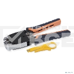 Инструмент для обжима проводников Cabeus, RJ-45 (8P8С); RJ-12 (6P6С), профессиональный, (HT-500), фото4