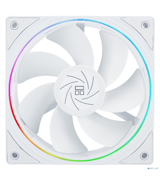 Кулер для корпуса Thermalright TL-S12RW Reverse (120x120x25mm, 4-pin PWM, ARGB, 47.6CFM, 23.2dBA, 1500RPM, White)