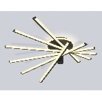 Потолочный светодиодный светильник Ambrella light FL6232 BK черный 96W 3000K-6400K 605*605*200 (ПДУ ИК), фото4