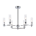 Люстра Ambrella light LH55151/6 CH/CL хром/прозрачный E14/6 max 40W D675*520, фото8