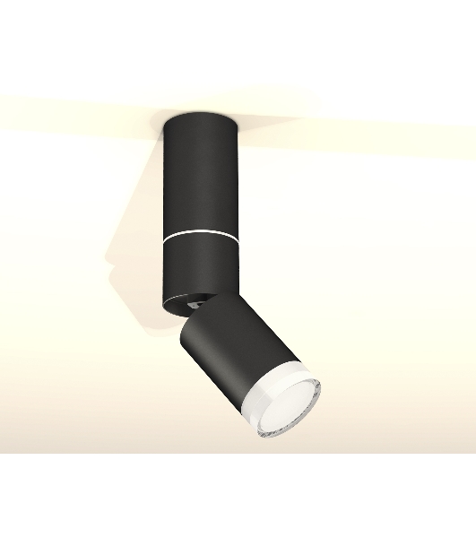 Светильник Ambrella Light XM6313105 SBK/FR/CL черный песок/белый матовый/прозрачный MR16 GU5.3