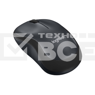 Мышь беспроводная Logitech M220 SILENT черный, 1000 dpi, радиоканал, USB, кнопки - 3