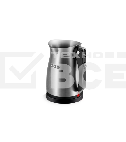 Электрическая турка Centek CT-1099 SS серебристый, исп. кофе -  молотый, 0.5 л, 480 Вт
