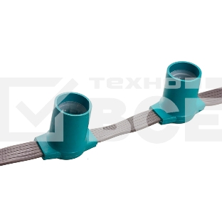 Гирлянда  Belt-Light  5 жил  шаг 15 см патроны e27  влагостойкая  IP65