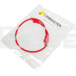Кабель Патч-корд Lanmaster utp LAN-PC45/U5E-0.5-RD вилка RJ-45-вилка RJ-45 кат.5е 0.5м красный LSZH (уп.:1шт)