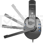Гарнитура Defender GAMING WARHEAD G-160 BLACK/BLUE, фото7