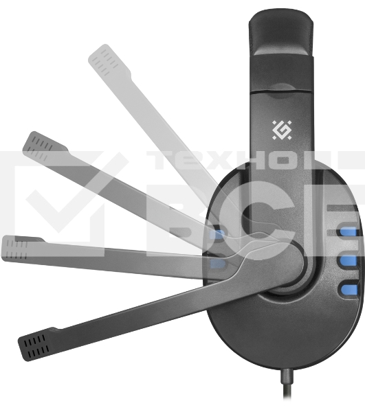 Гарнитура Defender GAMING WARHEAD G-160 BLACK/BLUE
