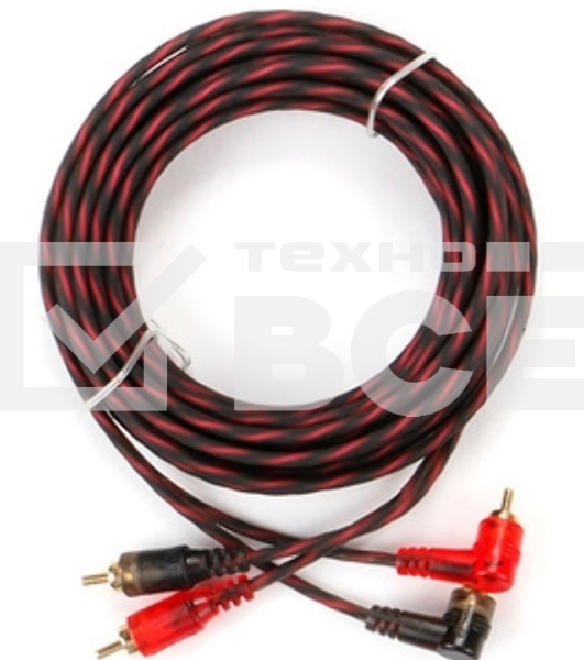 Кабель Ural КМ 2RCA МТ5М 5м межблочный 2RCA-2RCA омедненный алюминий