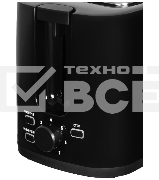Тостер Hyundai HYT-3501 900Вт черный