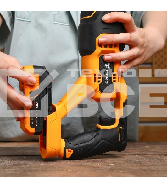 Аккумулятор DEKO тип BL1820B Li-ion, 20В, 2.0А*ч