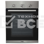Встраиваемая электрическая духовка Korting OKB 4630 CMX / 59.6 х 45 x 55 см, 6 режимов нагрева, механическое управление, утапливаемые переключатели, таймер, нержавеющая сталь, фото2