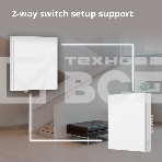 Выключатель умный Aqara Smart wall switch H1 (with neutral, double rocker) WS-EUK04, фото22