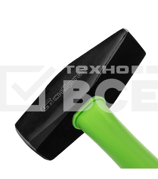 Молоток Сибртех слесарный, 1500 г, фибергласовая обрезиненная рукоятка