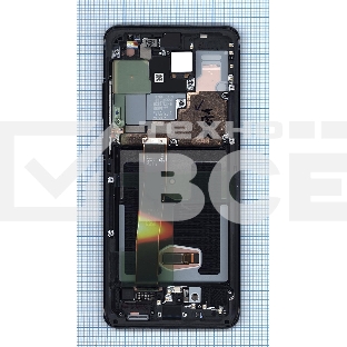 Дисплей для Samsung Galaxy S20 Ultra SM-G988B черный