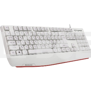 Клавиатура Defender Atom HB-546  проводная, USB, белый