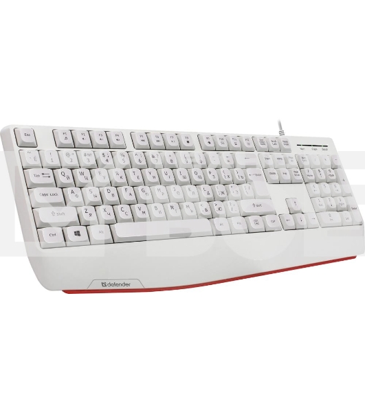 Клавиатура Defender Atom HB-546 проводная, USB, белый