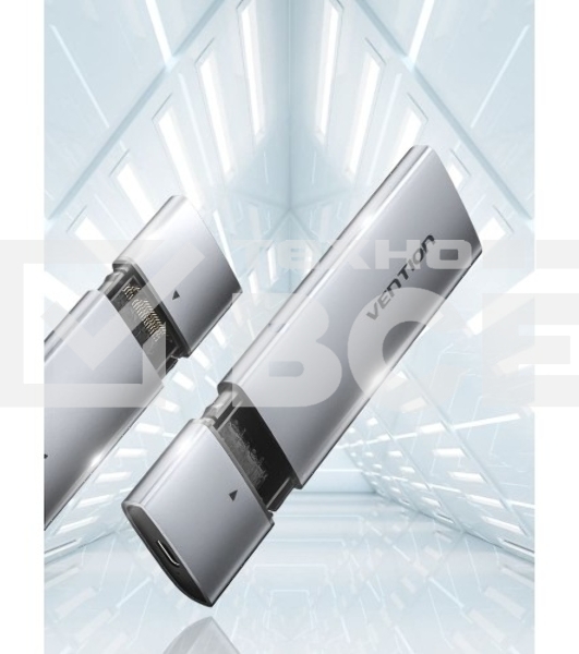 Корпус для SSD Vention USB 3.1 Gen 2-C M.2 NGFF (B-Key/B&M Key) Серый