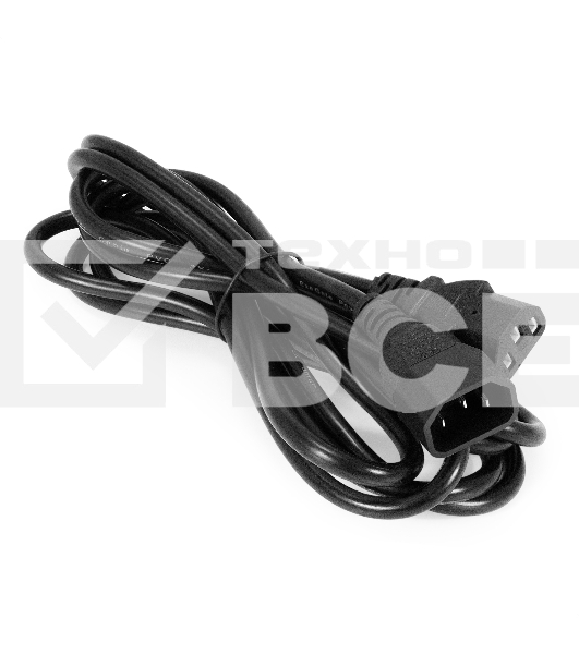 Кабель питания ExeGate Special EC-3S (C13->C14, 3*1.0mm2, CCA, черный, 3м)