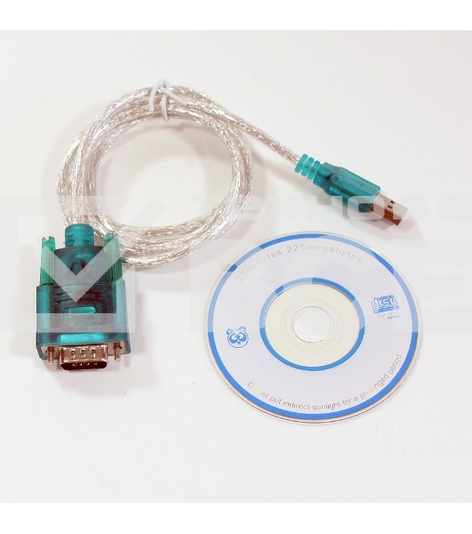Кабель AM/Com port 9pin 1.2м VCOM адаптер USB -> RS232, DE9P (добавляет в систему новый COM порт), VUS7050