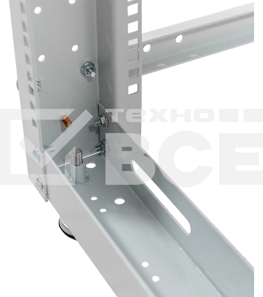 Стойка двухрамная NTSS NTSS-2POR33U/600-1000 33U 550ммx1000мм 600кг серый