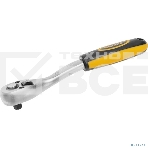 Ключ-трещотка для торцовых головок Kranz 1/4, СrV, 72 зубца, фото4