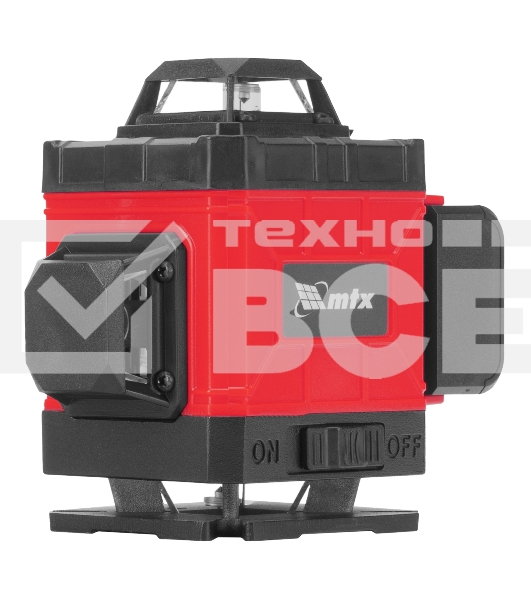 Лазерный уровень м-призм. MTX ML 360-4 Basic SET, 30 м, зеленый луч, акк. Li 3000 мА·ч, сумка