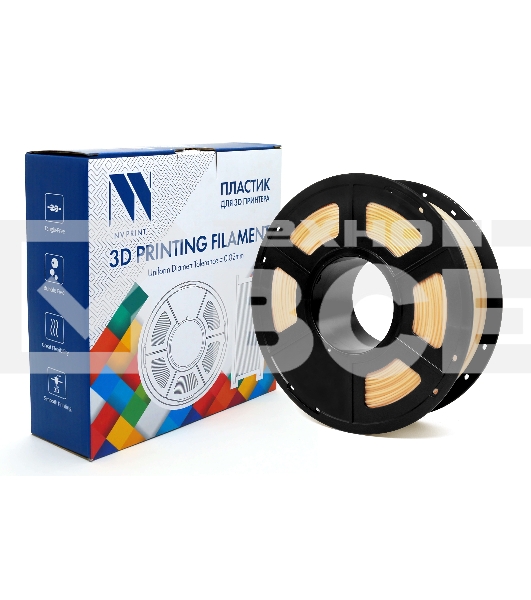 Филамент NVPrint PLA Skin для 3D печати диаметр 1.75мм масса 1 кг