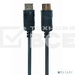 Кабель Filum Display port 1.8 м., ver.1.1, медь, черный, разъемы: Display port male- Display port male, пакет. FL-C-DP1.1M-DP1.1M-1.8M (894195), фото 1