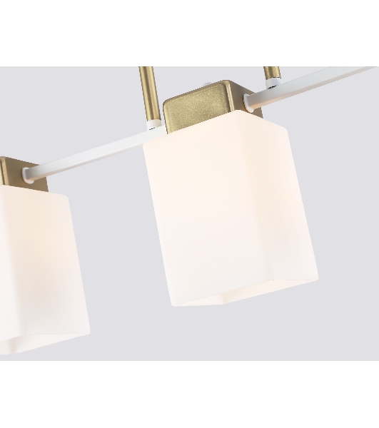 Светильник Ambrella light TR303045/3 WH/GD белый/золото E27/3 max 60W 540*100*270