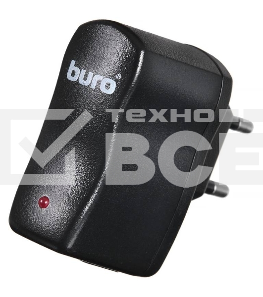 Сетевое зарядное устройство Buro XCJ-021-1A 1A универсальное черный