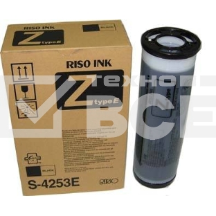 Краска RISO RZ/EZ 370/300/230/200 Black (1000мл) (o) (КРАТНО ДВУМ ШТУКАМ!!!) S-4253E/S-8113E