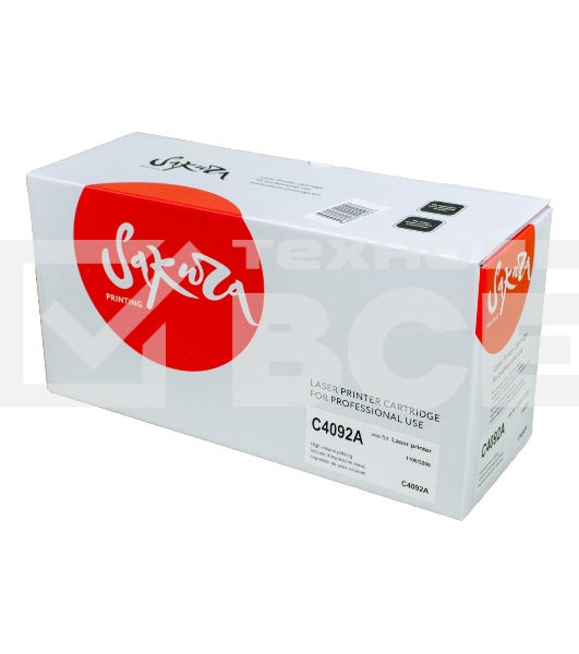 Картридж Sakura C4092A для HP 1100/1100a/1100 se/1100xi/1100a xi/3200/3200se/3200ase/3200, черный, 2500 к.