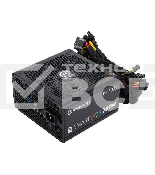 Блок питания Thermaltake Smart RGB (PS-SPR-0700NHSAWE-1), 700Вт, 80 PLUS, 120мм, черный