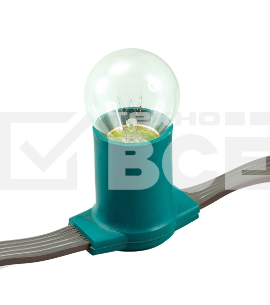 Гирлянда  Belt-Light  5 жил  шаг 15 см патроны e27  влагостойкая  IP65