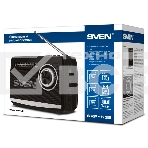 Радиоприёмник SVEN SRP-535 чёрный (3 Вт, FM/AM/SW, USB, SD/microSD, 900 мАч, 2 х D/UM, фонарь), фото29