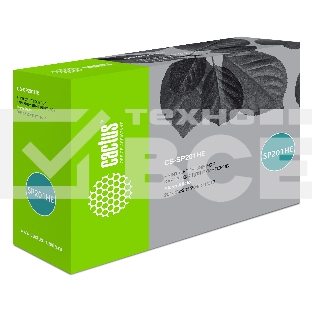 Картридж лазерный Cactus CS-SP201HE черный (2600 стр.) для Ricoh SP 201/203/211/213
