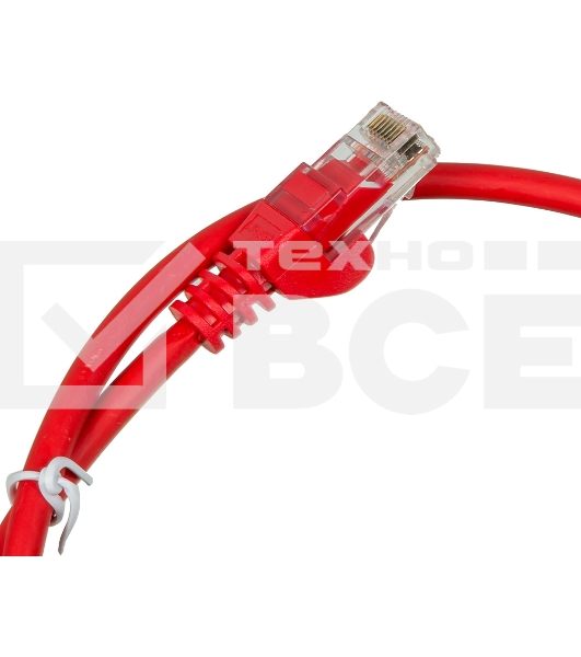 Кабель Патч-корд Lanmaster utp LAN-PC45/U5E-0.5-RD вилка RJ-45-вилка RJ-45 кат.5е 0.5м красный LSZH (уп.:1шт)