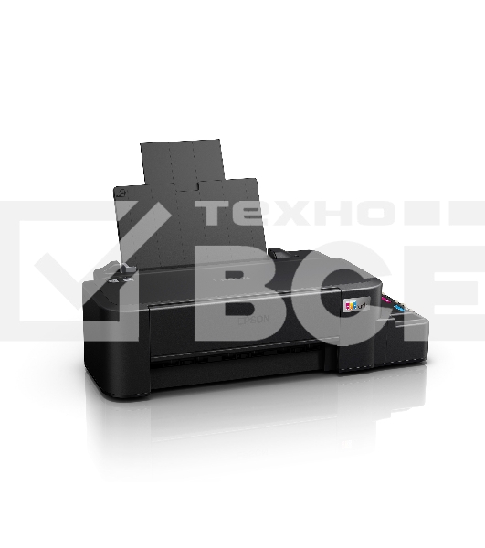 Принтер струйный Epson L121 (C11CD76414), A4, цветной, печ. до 9 стр/мин. (ч/б) до 4.8 стр/мин. (цвет), 720 x 720 dpi, USB