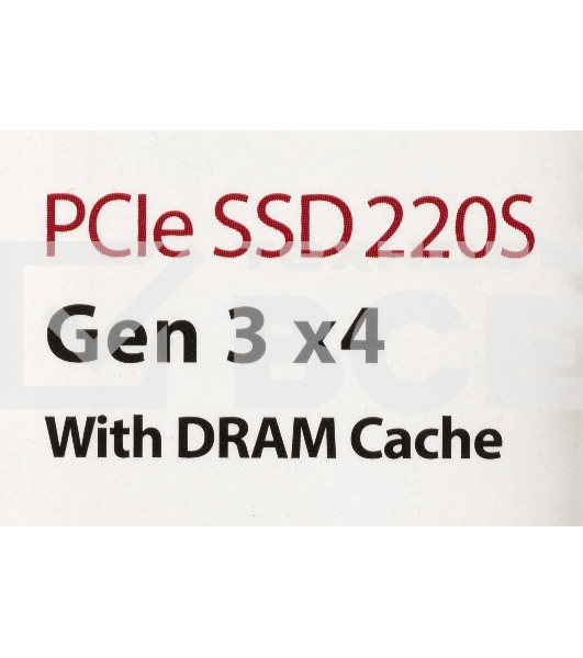 Накопитель SSD Transcend MTE220S SSD 256GB, 3D TLC, M.2 (2280), PCIe Gen 3.0 x4, NVMe, R3300/W1100, TBW 550