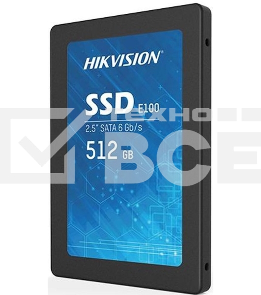 Накопитель SSD Hikvision E100, 512Gb, 2.5