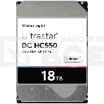 Жесткий диск Western Digital Original SATA-III 18Tb 0F38459 WUH721818ALE6L4 Ultrastar DC HC550 (7200rpm) 512Mb 3.5