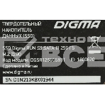 Накопитель SSD Digma Run S9, 256ГБ, SATA III, M.2 2280, R/W 510/450, фото6