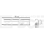 Прозрачный Светильник Gauss Fito TL LED линейный 15W 3000K 1172мм (Full spectrum) 1/25, фото6