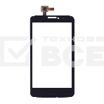 Сенсорное стекло (тачскрин) для Alcatel One Touch Scribe Easy 8000D черное, фото2