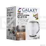 Чайник электрический Galaxy GL 0318, белый, пластик, 2000 Вт, 1,7 л, фото10