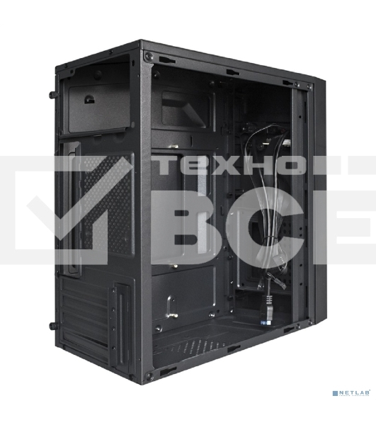Компьютерный корпус Minitower ExeGate EX291271RUS BAA-109U2 (mATX, без БП, 2*USB+2*USB3.0, аудио, черный)